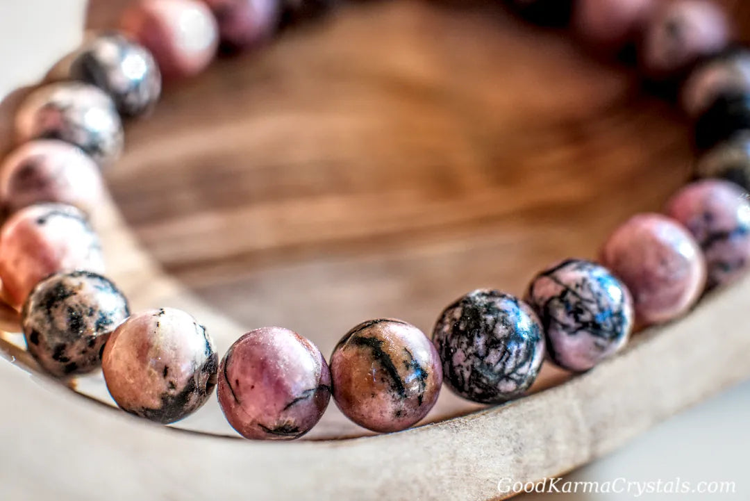 Rhodonite -8mm Bracelet