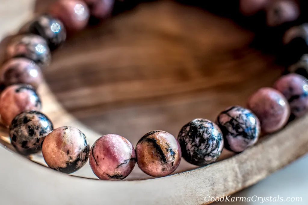 Rhodonite -8mm Bracelet