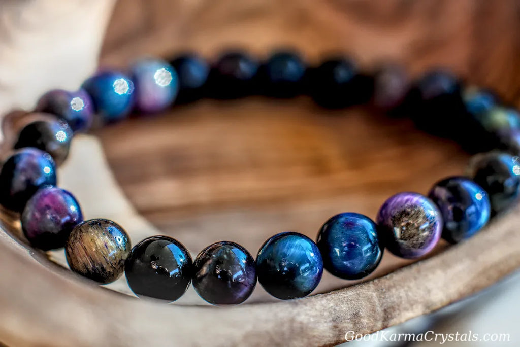 Galaxy Tiger's Eye -8mm Bracelet