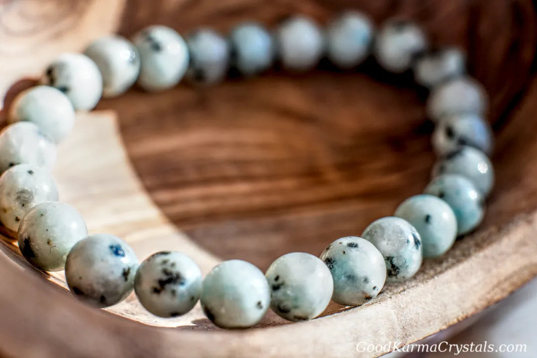 Kiwi Jasper -8mm Bracelet