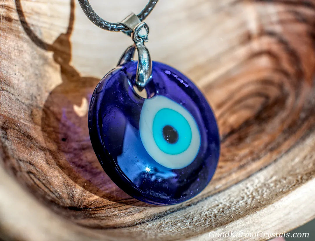 Evil Eye -Glass Pendant
