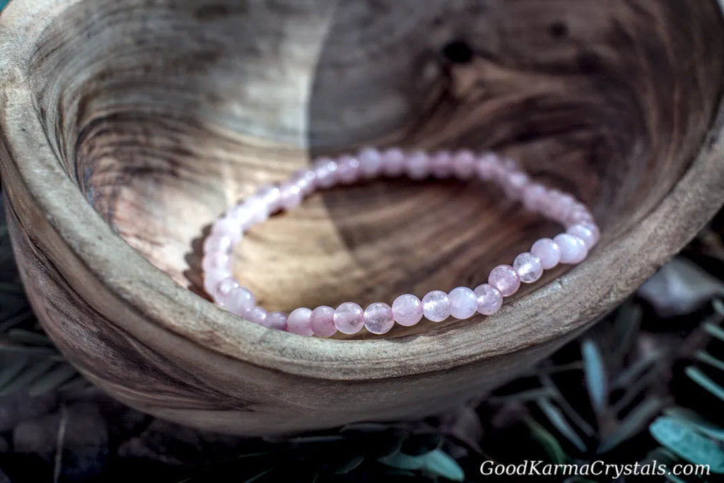Rose Quartz -4mm Bracelet