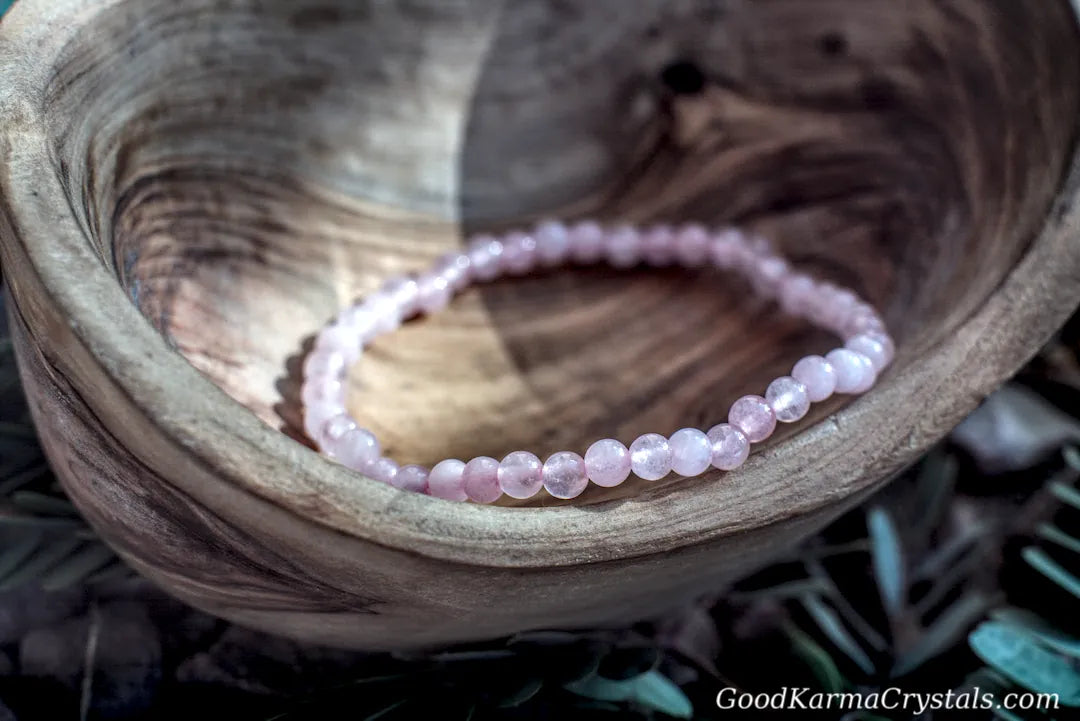 Rose Quartz -4mm Bracelet