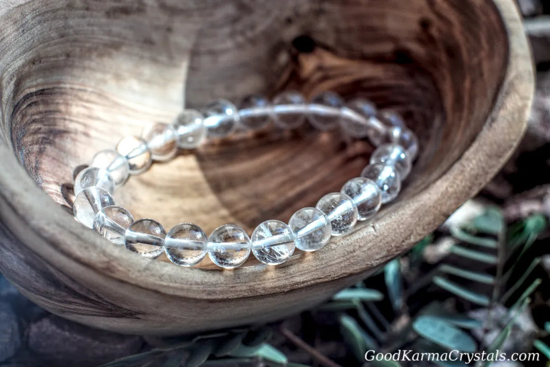 Clear Quartz -8mm Bracelet