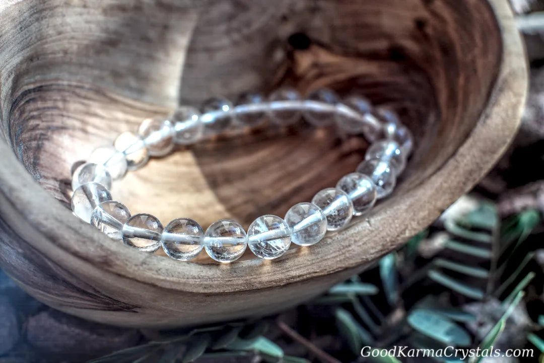 Clear Quartz -8mm Bracelet