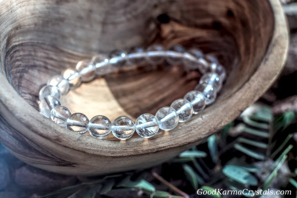 Clear Quartz -8mm Bracelet