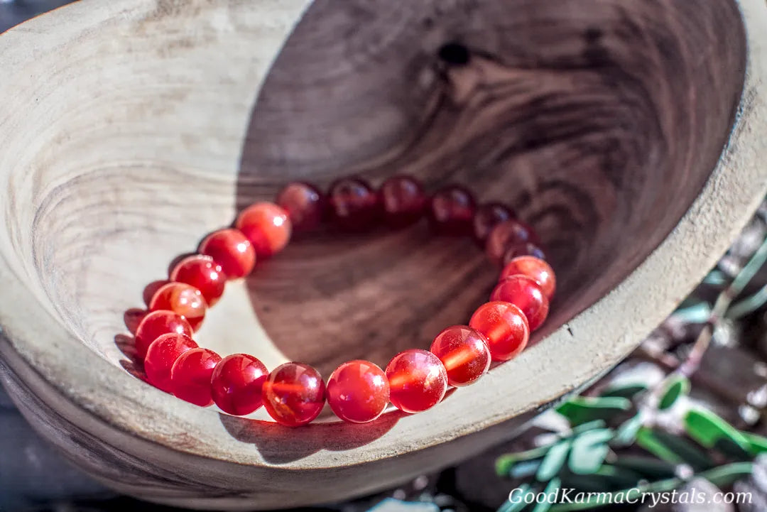 Carnelian -8mm Bracelet