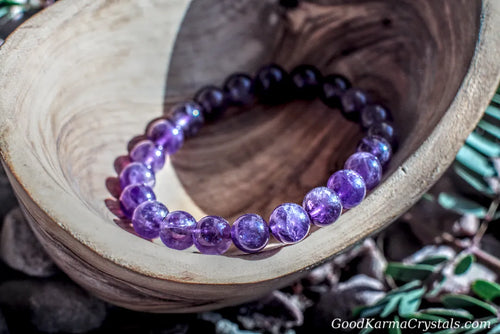 Amethyst -8mm Bracelet