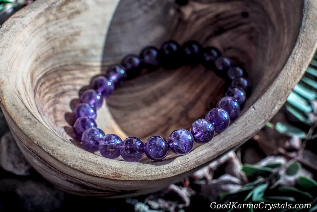 Amethyst -8mm Bracelet
