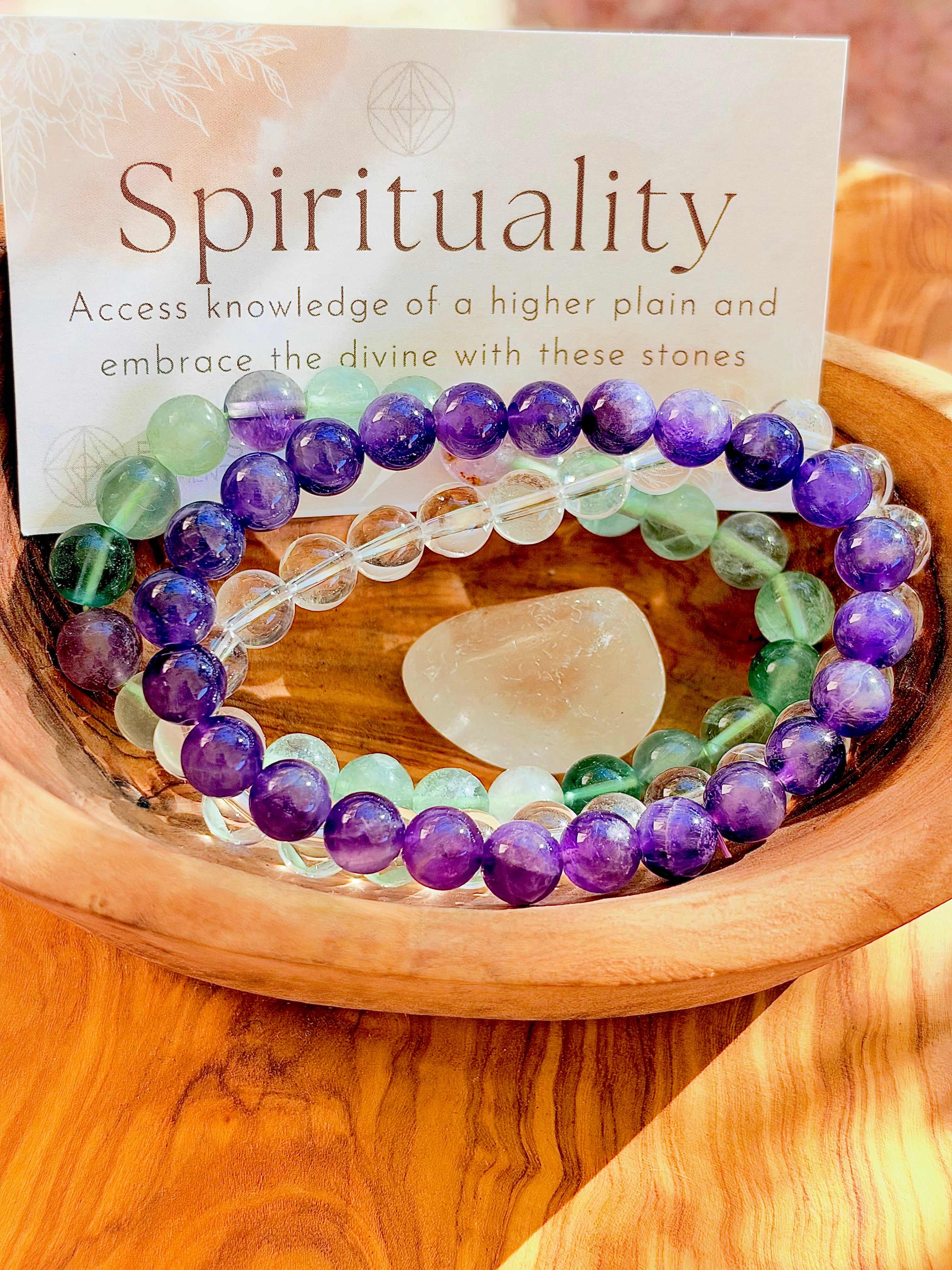 Intentions Kit - Spirituality - 8mm Bracelet