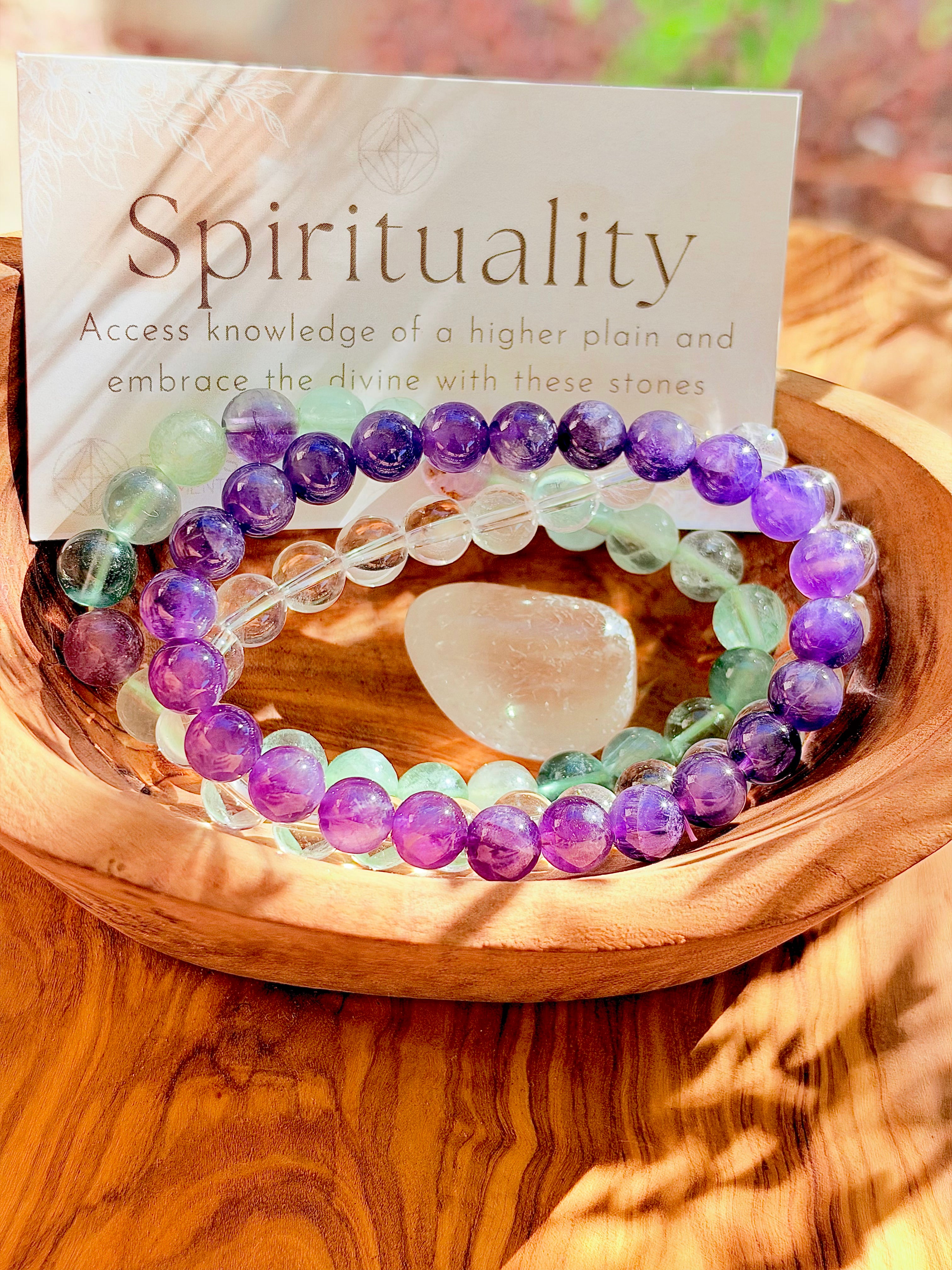 Intentions Kit - Spirituality - 8mm Bracelet