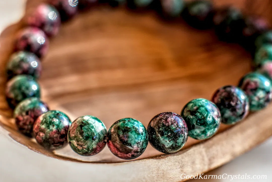 8mm RUBY ZOISITE BRACELET image 0