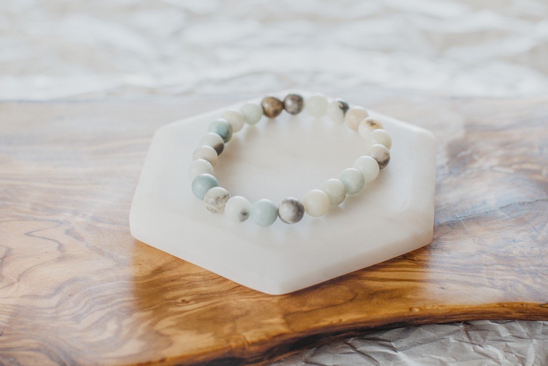 8mm AMAZONITE BRACELET image 0