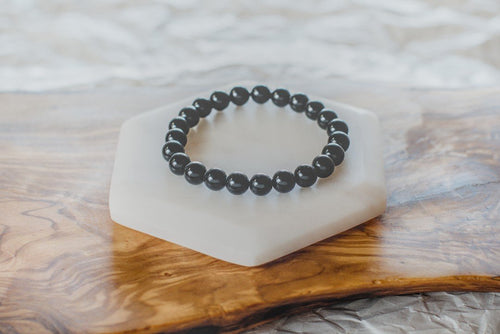 8mm OBSIDIAN BRACELET image 0