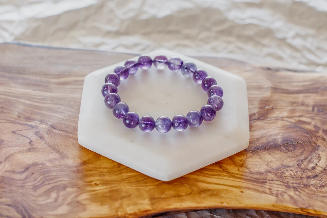 8mm AMETHYST BRACELET image 2