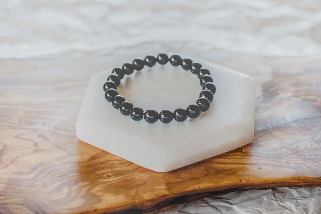 8mm BLACK ONYX BRACELET image 1