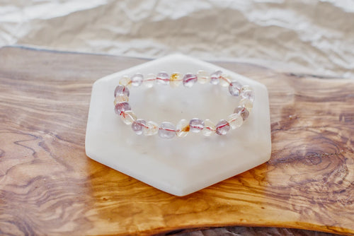 AMETHYST CITRINE BRACELET image 0