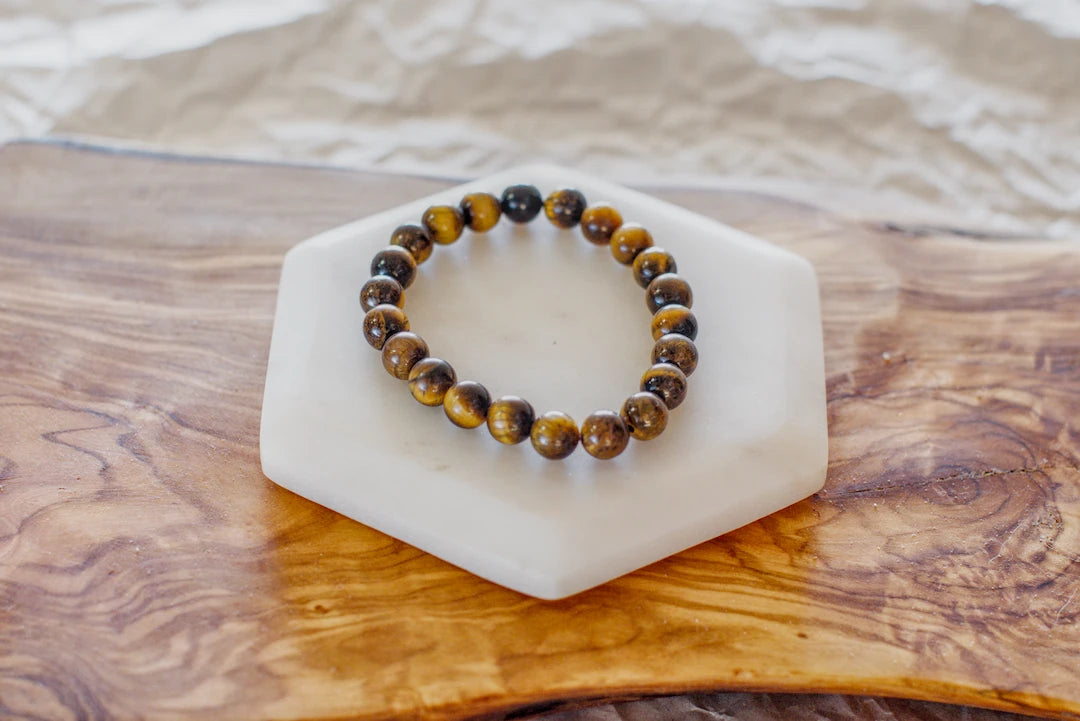 8mm TIGER'S EYE BRACELET image 0