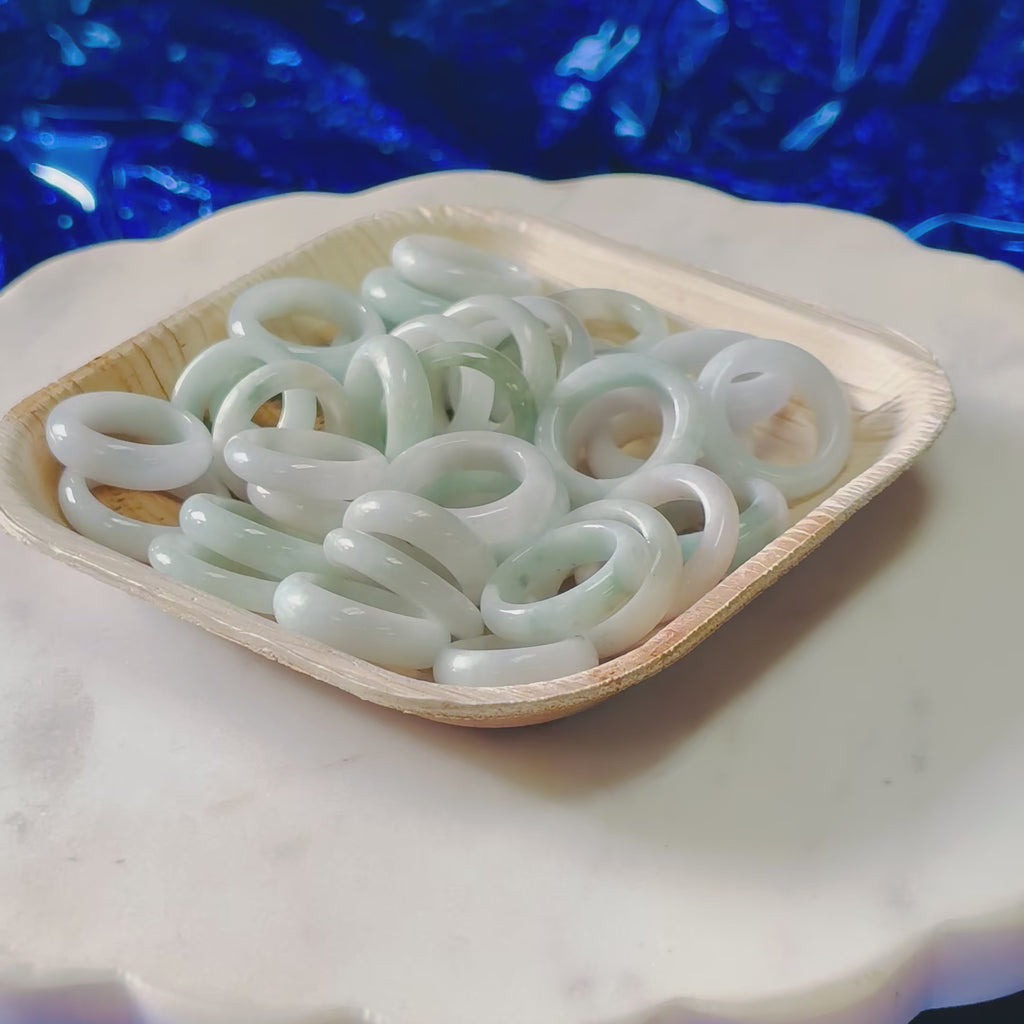 Burmese Jade Rings