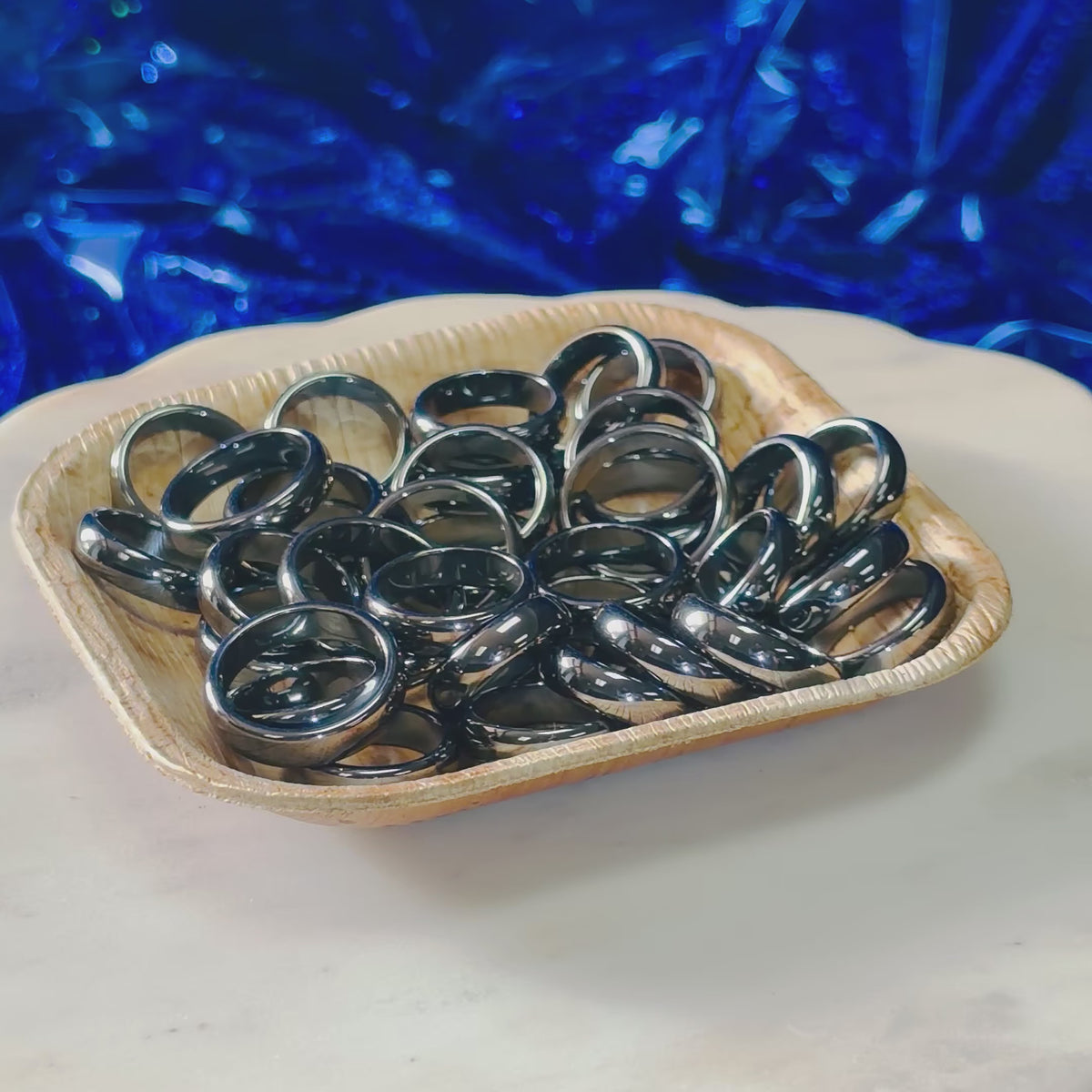 Hematite Rings