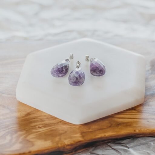 Amethyst Drop Pendent