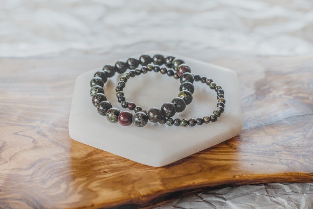 Dragon Bloodstone Bracelet