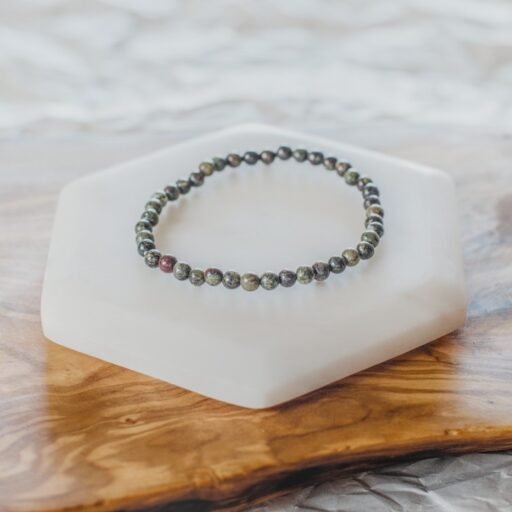 Dragon Bloodstone Bracelet 4mm