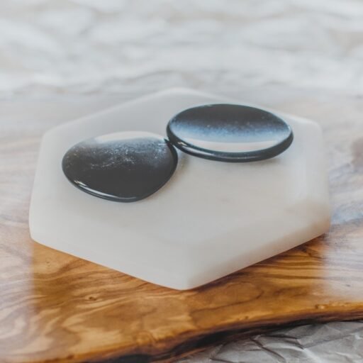 BLACK OBSIDIAN W/S HEART