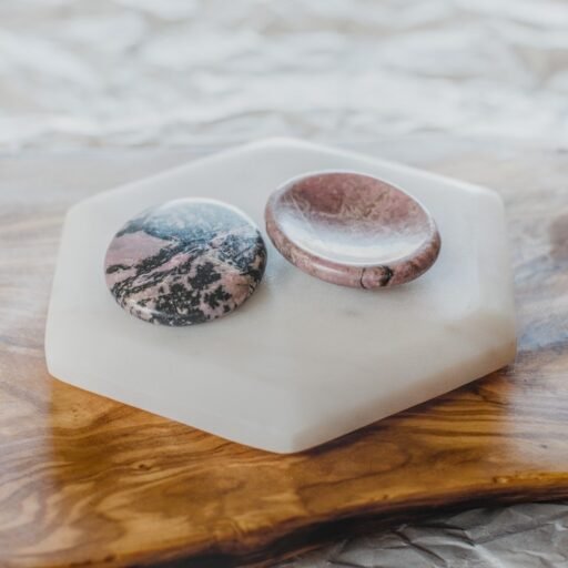 RHODENITE WORRY STONE