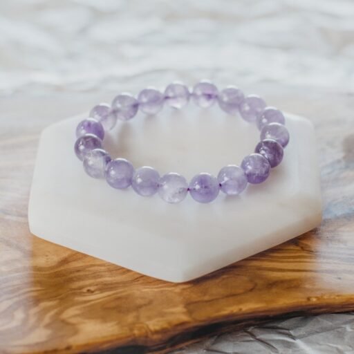 8mm Amethyst Bracelet