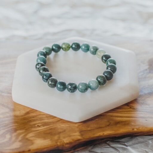 8mm Moss Agate