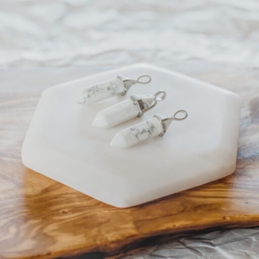 Howlite Pendent