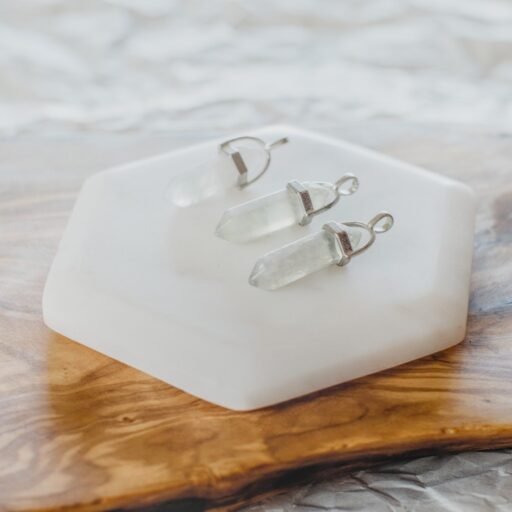 CLEAR QUARTZ PENDENT