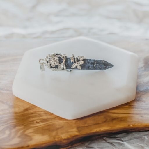 LAPIS LAZULI W/WRAP HEX