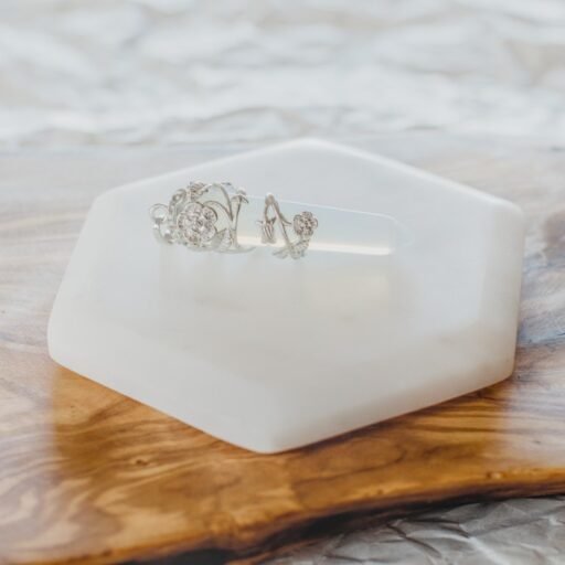 Opalite Wrapped Hex Pendent