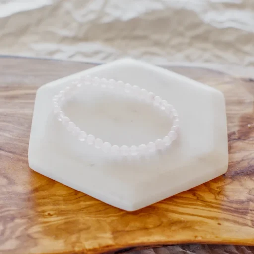 4mm Rose Quartz Bracelet