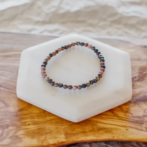 4mm Rhodonite Bracelet