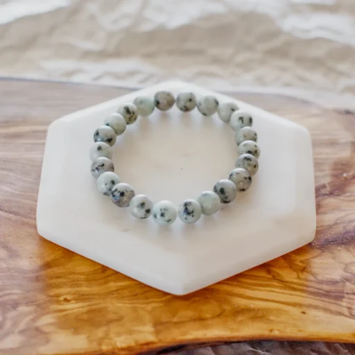 8mm Dalmatian Bracelet