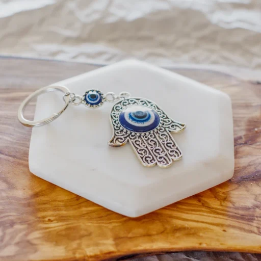 EVIL EYE KEY RING