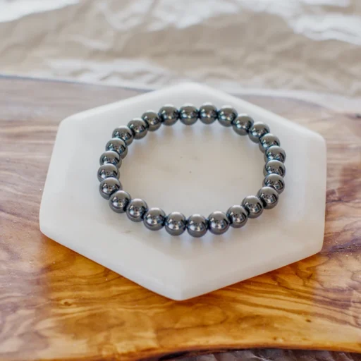 8mm Hematite Bracelet