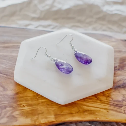 Ameathyst Earrings