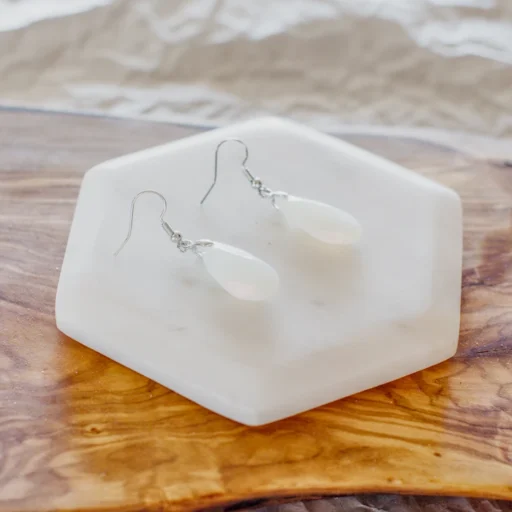 Faceted Opalite Earings