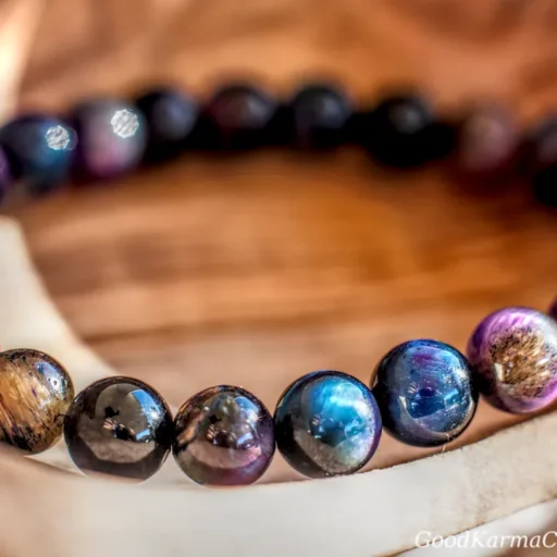 GALAXY TIGERS EYE 8mm Bracelet