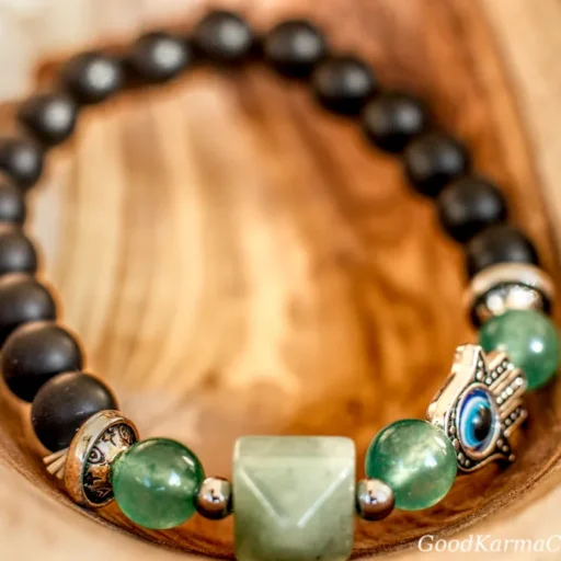 GREEN ADVENTURINE 8mm HAND BRACELET