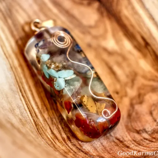 CHAKRA RESIN PENDENT