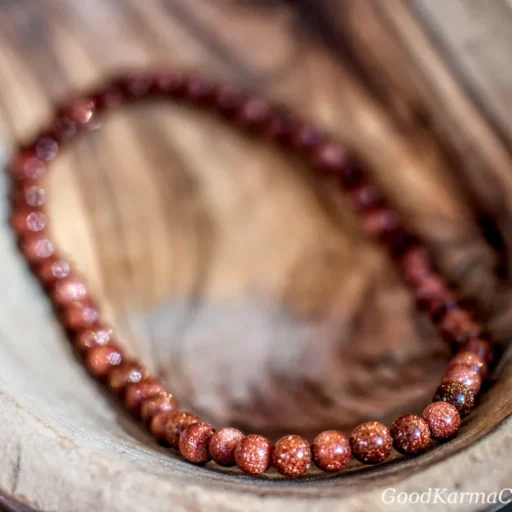 4MM GOLDSTONE BRACELET