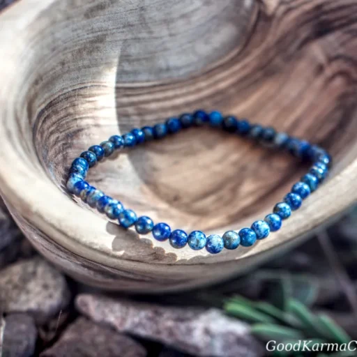 4MM LAPIS LAZULI BRACELET