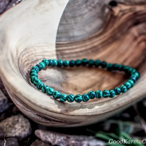 4MM MALACHITE BRACELET