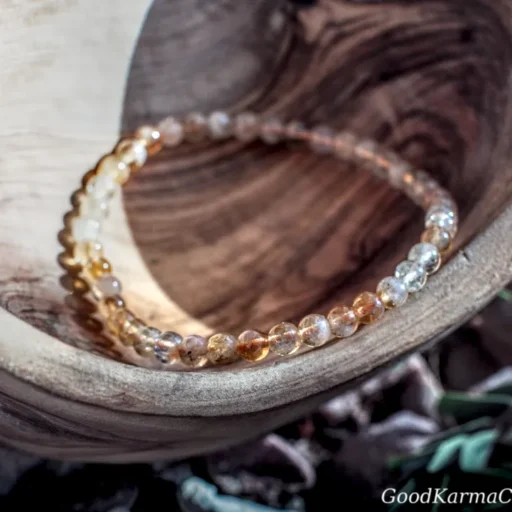 4MM CITRINE BRACELET