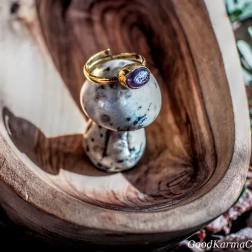 Labradorite Oval Ring